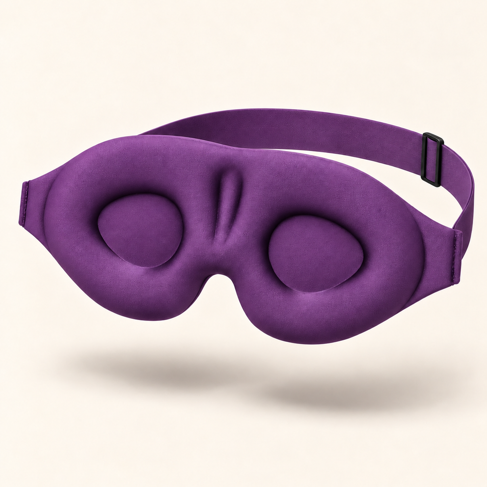 Elvira Sleep Mask in purple