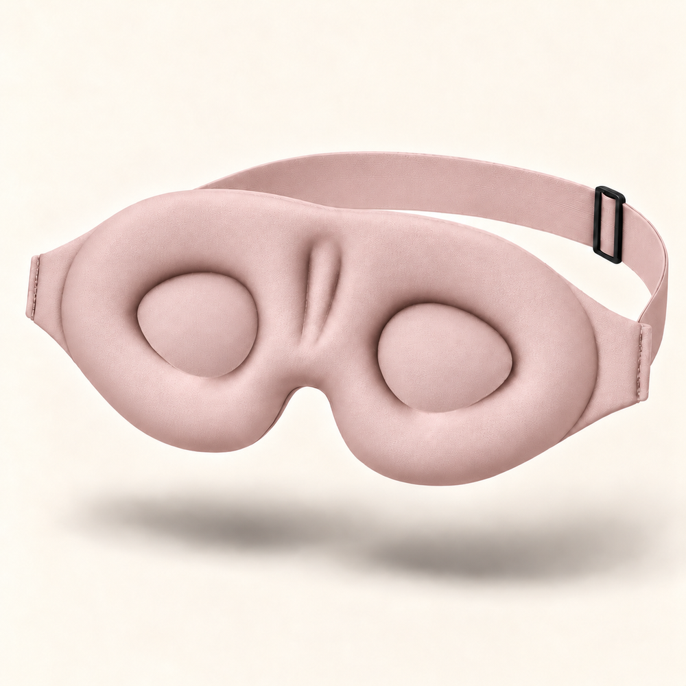 Elvira Sleep Mask in pink