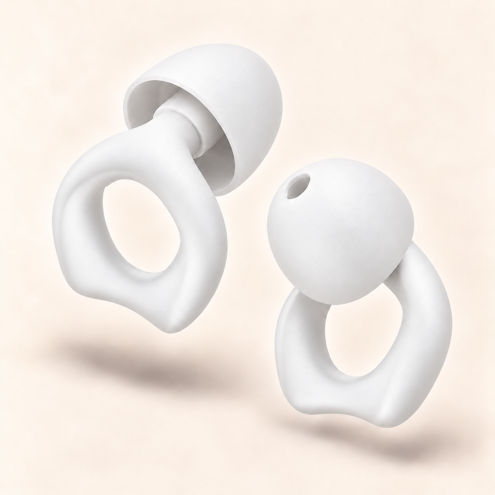 Elvira Earplugs in white
